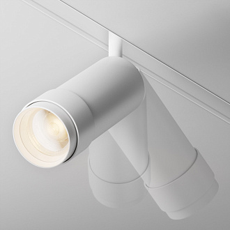 Светильник на шине 5,5*5,5*19,5 см, LED, 12W, 3000К, Maytoni Technical Focus Zoom TR211-1-12W3K-Z-W белый