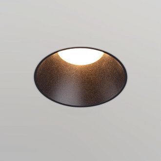 Светильник встраиваемый для ГКЛ потолка 9*9*4- см, 1*GU10*50W, Novotech Nimbus 370996, черный