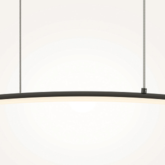 Подвесной светильник 98*7*305,7 см, LED, 15W, 3000К, Maytoni Light Reflection MOD243PL-L18BK черный