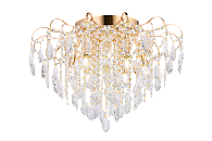 Люстра 600*420, 12*E27, 40W NewRgy Хрусталь (Эконом) 2048/6+6 FG, Золото