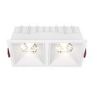 Светильник 17 см, 30W, 3000K, Technical DL043-02-15W3K-D-SQ-W, белый, 36°, Dim, Triac, вр 7,5*15,5 см
