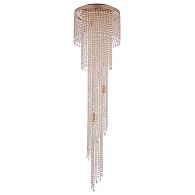Люстра потолочная *60*200 см, 16*E14*40W, Arti Lampadari Santa Gold Santa E 1.8.60.600 G, золотой