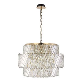 Подвесная люстра *55*170 см, 12*E14*40W, ST-Luce RITZ SL6138.303.12, латунный