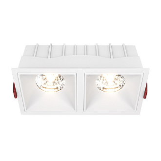 Светильник 17 см, 30W, 3000K, Technical DL043-02-15W3K-D-SQ-W, белый, 36°, Dim, Triac, вр 7,5*15,5 см