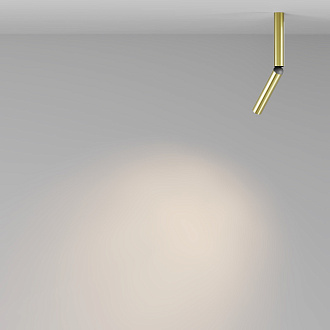 Потолочный светильник 3*30,6 см, LED 6W 3000K Maytoni Technical Ceiling Focus T C142CL-6W3K-BS латунь