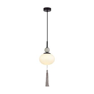 Подвес *16*235-235 см, 1*E14*40W, Lumion Gloriya LUM8273/1A, черный; серый