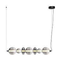 Подвесной светильник 117,5*20*325 см, LED, 40W, 3000К, Maytoni Futuro MOD307PL-L40B3K черный