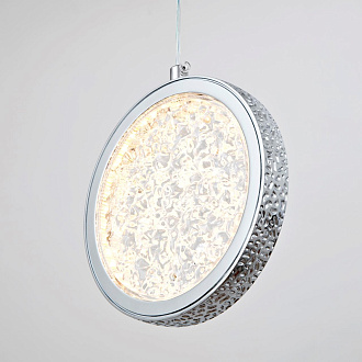 Подвесной светильник 15*2,5*100 см, LED 6W, 4000K, Хром LED4U L7108-150 СR