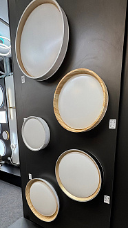 Светильник 50 см, 68W, 3000-5500K, 21 м2 Citilux CL753450G ENZO Белый+Золото LED с пультом