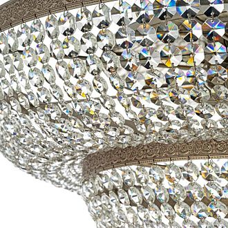 Светильник *82*40 см, 8*E27*60W, Arti Lampadari Santa Nickel Santa E 1.8.80.600 N, Никель