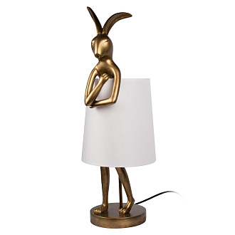 Настольная лампа 26*63 см, 1*E14 LOFT IT Lapine 10315/B White золото