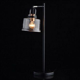 Настольная лампа De Markt Вальтер 551032401, черный