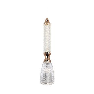 Подвесной светильник 10*10*200 см, LED 15W, 4000K, Золото MODESTYLE MS.89118.1