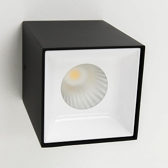 Светильник 8*8 см, 12W LED, 3500K, Citilux Старк CL7440210, черный-белый
