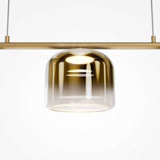 Подвесной светильник Maytoni MOD286PL-L12G3K 80*18*60-220 см, *LED*14W, 3000K, Maytoni Spirito MOD286PL-L12G3K, Золото