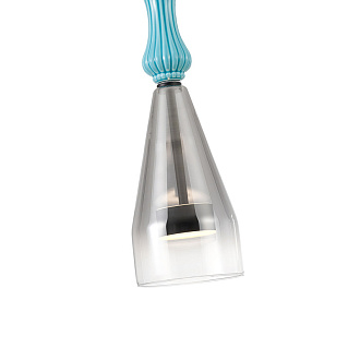 Подвесной светильник 13*180 см, LED, 9W, 4000К, Favourite Dolci 4467-1P черный