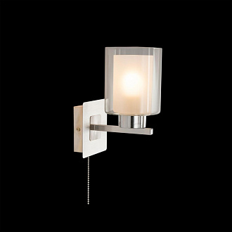 Бра с выключателем Citilux Риволи CL104310, хром-алюминий