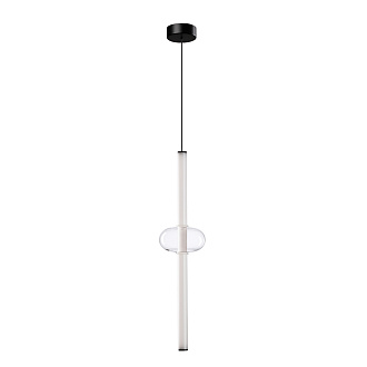 Светильник подвесной 16*60 см, 1 LED*12W, 3500 К, Arte Lamp Rigla A6838SP-12CL, Черный