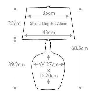 Настольная лампа Elstead Lighting, Арт. LAMBETH-TL