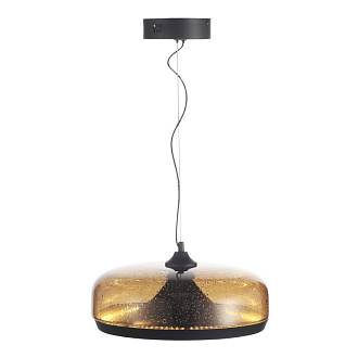Подвесной светильник 34*200 см, LED, 42W,  3000К, ST-Luce Ripple SL6014.603.01 черный