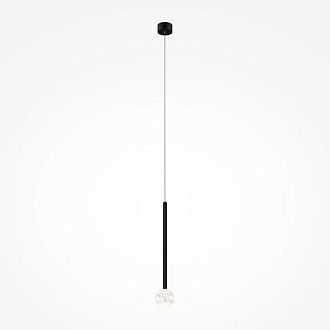 Подвесной светильник 10*10*360 см, LED*3W, 3000K, Maytoni Bubble Dream MOD383PL-L4B3K, черный