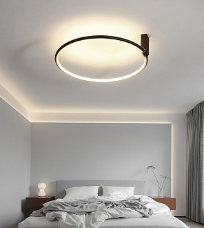 Светильник DZN-33689 ЧЕРНЫЙ  D500/H250/1/LED/20W/4500K 24-09