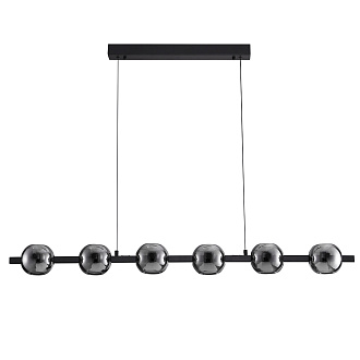 Люстра 6*120*12 см, LED * 1 * 36W, 4000 К, Arte Lamp Markab A2471SP-12BK, Черный