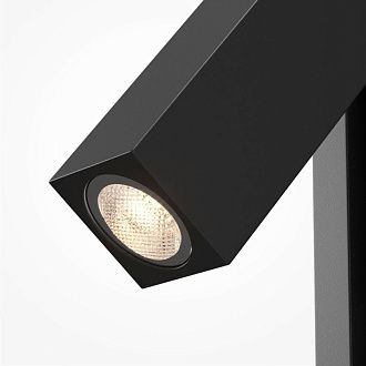 Настенный светильник 21 см, 3W, 3000K, Maytoni Axiom MOD495WL-L3B3K1, черный