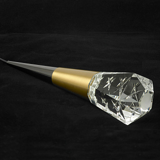 Подвесной светильник 8*160 см, 1*LED*3W 4000K блестящее золото Lussole Duval LSP-7140