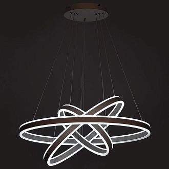 Люстра 80*120 см LED*195 W, 3000 / 5500 К Citilux Дуэт Белый CL719680