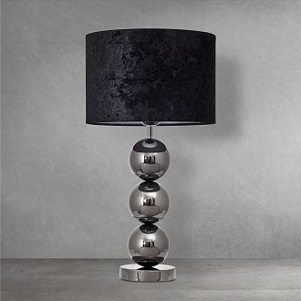 Настольный светильник 30*30* см, Е27 1x40ВтW, , Дымчатый, Хром MODELUX ML.701.01TL BK