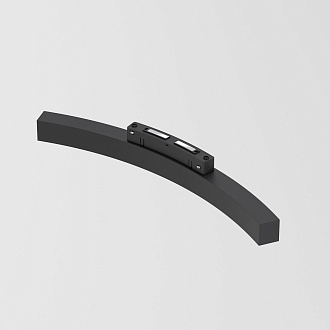 Трековый светильник для радиусного шинопровода Elektrostandard Slim Magnetic 16W 4200K Planar 85180/01, черный