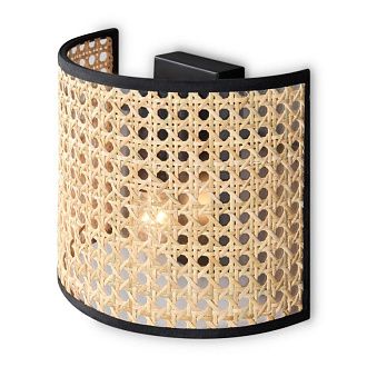 Бра 20*11*17 см, 1*E14*40W, Freya Mixture FR5483WL-01B, черный