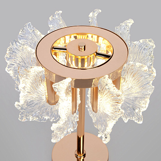 Настольная лампа 40 см, 15W, 4000K, Bogate's 80509/1, золото
