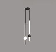 Подвесной светодиодный светильник Inodesign Orion Black Double 40.6018