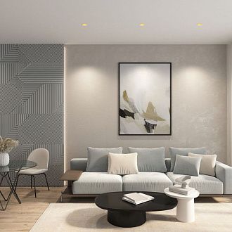 Светильник встраиваемый 9,3*9,3*5,3 см, вр 8,5 см, 1*GU5.3*10W, Denkirs Karup DK3026-WG, белый
