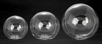 Люстра подвесная Lussole Bubbles LSP-8395, диаметр 85 см, черный-хром