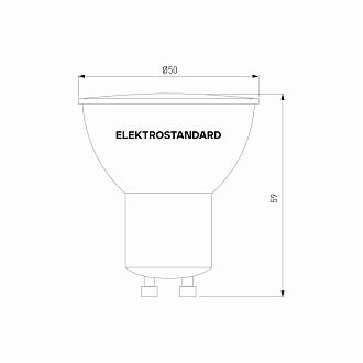Умная лампа GU10 LED 7W 3300К-6500К CCT+DIM (BLGU1018) BLGU1018 Elektrostandard  4690389217159, a071006