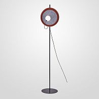 Торшер MARGOTT FL D35 Orange 35*35*161 см, 1*G9*40W, ImperiumLoft margott-fl01, Оранжевый, Чёрный