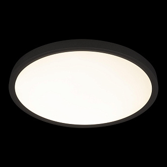 Потолочный светильник 50*3 см, 1*LED*40W 4000K черный LOFT IT Extraslim 10227/40 Black