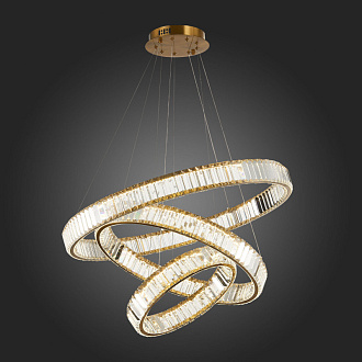 Люстра подвесная 82 см, 122W 4000K ST LUCE TIVOLI SL1622.303.03 Латунь