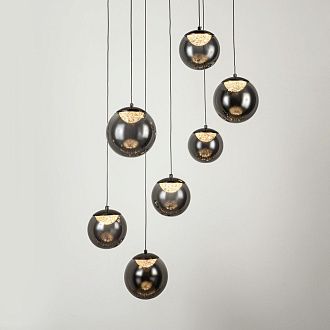 Светильник *60* см, LED*37W, 3000-6000K, Modelux  ML.2338.7 BK, Чёрный