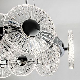 Подвесная люстра *63*150 см, LED 144W, 3000 / 6000K, Хром MODESTYLE MS.1831.12 CR