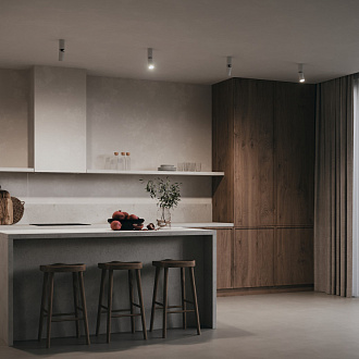 Светильник 5*5 см, GU10 10W, Maytoni Focus S C051CL-01W, белый