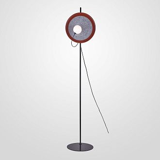 Торшер MARGOTT FL D35 Orange 35*35*161 см, 1*G9*40W, ImperiumLoft margott-fl01, Оранжевый, Чёрный