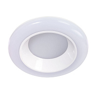 Встраиваемый светильник 12 см, 12W, 4000К Arte Lamp Alioth A7992PL-1WH, белый, вр 10 см