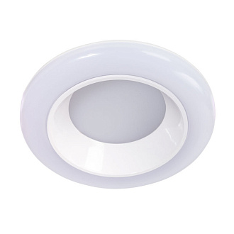 Встраиваемый светильник 12 см, 12W, 4000К Arte Lamp Alioth A7992PL-1WH, белый, вр 10 см
