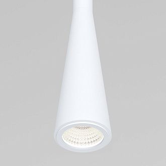 Подвесной акцентный светильник 6*6*140 см, LED, 7W, 4000K, Elektrostandard Vist 50312 LED, белый