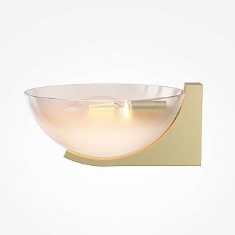 Бра 22*19,8*-10,3 см, 1*E14*40W, Maytoni Regal MOD537WL-01MG, Матовое Золото