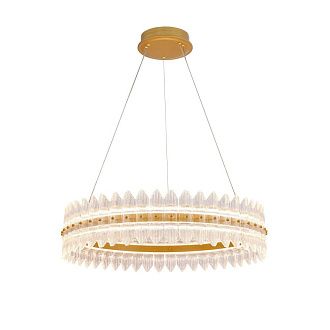 Люстра *68,5*70-120 см, *LED*65W, 3000K, Favourite Mirabella 4754-7P, латунь